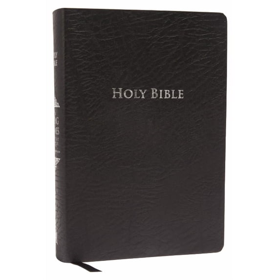 Thomas Nelson, Study Bible-KJV Large Print, 5700 Notes, Maps Charts ...