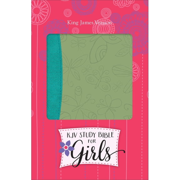 Pre-Owned Study Bible for Girls-KJV-Butterfly Design (Other)