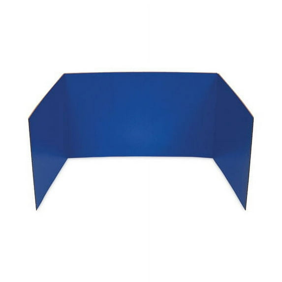 Study Carrel, 48 x 18, Assorted Colors, 24/Pack | Bundle of 2 Packs