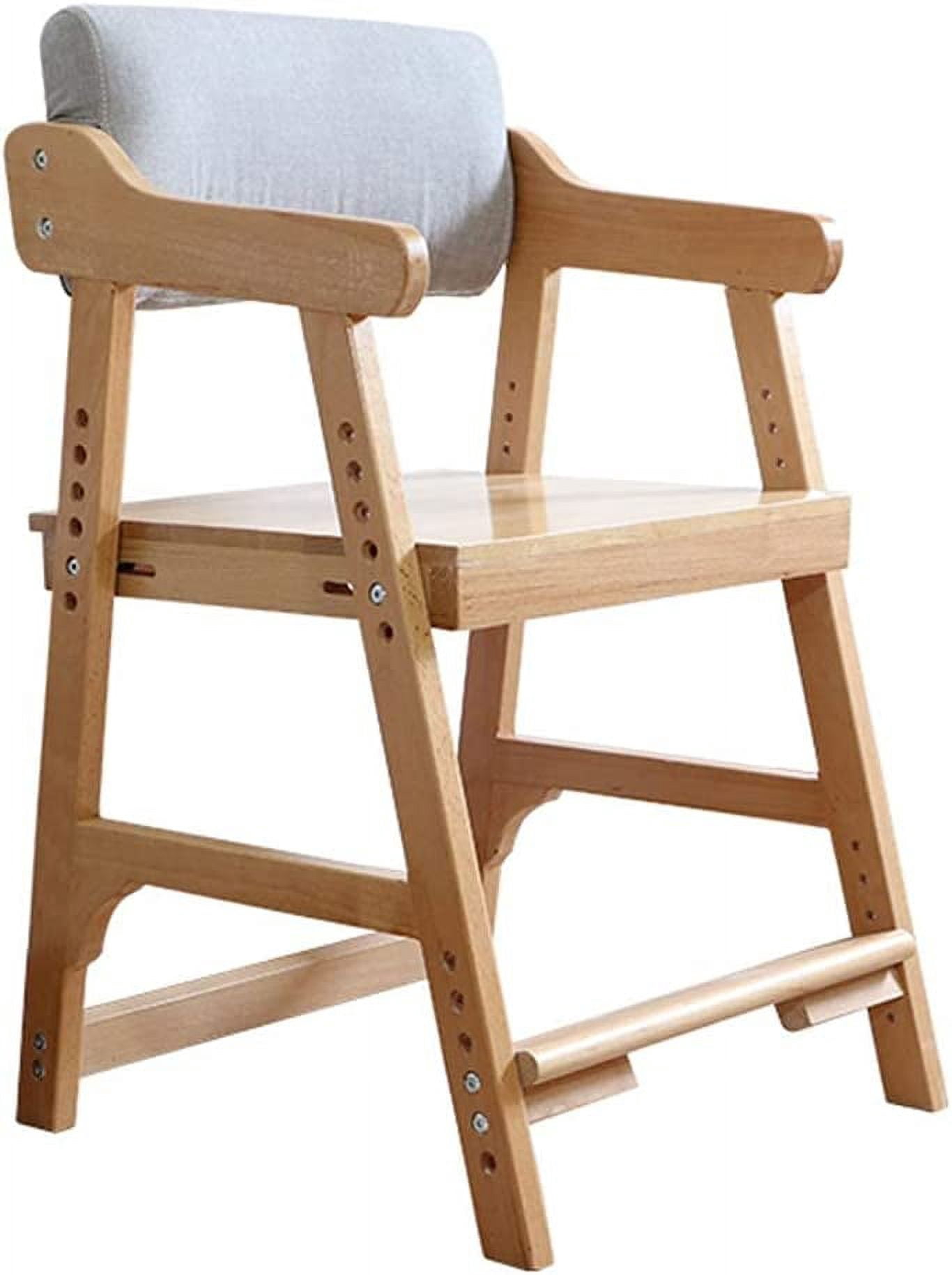 Study Chair with Arm Children Study Seat 6 Height Adjustable Dining ...