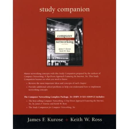 Pre-Owned Computer Networking: Study Companion (Paperback) 0321419901 9780321419903