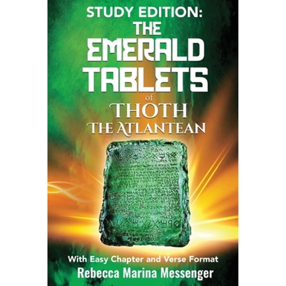 Pre-Owned Study Edition The Emerald Tablets of Thoth The Atlantean (Paperback) by Rebecca Marina Messenger