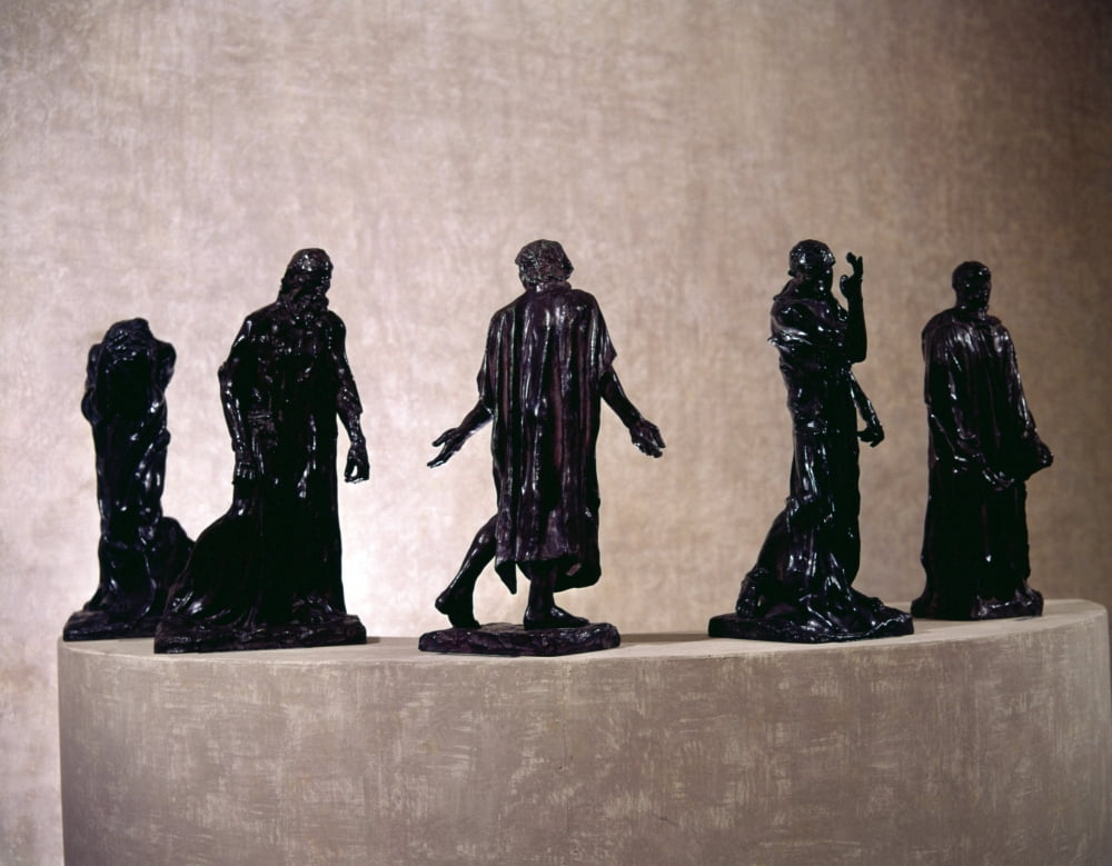 Study For The Burghers Of Calais (Les Bourgeois De Calais Canvas Art - (24 x 18)