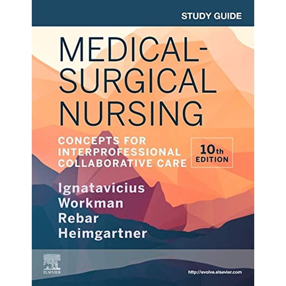 Pre-Owned Study Guide for Medical-Surgical Nursing: Concepts for Interprofessional Collaborative Care (Paperback) 0323681476 9780323681476