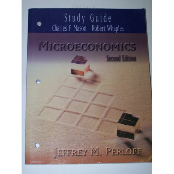Pre-Owned Microeconomics Study Guide for 2nd Edition (Paperback) 0201710765 9780201710762