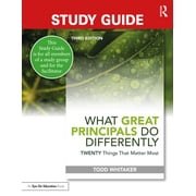 Study Guide What Great Principals Do Differently Twenty Things That Matter Most, Paperback