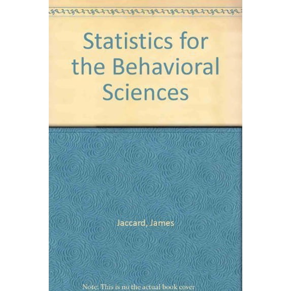 Pre-Owned Study Guide for Jaccard/Becker S Statistics for the Behavioral Sciences (Mass Market Paperback) 0534174078 9780534174071