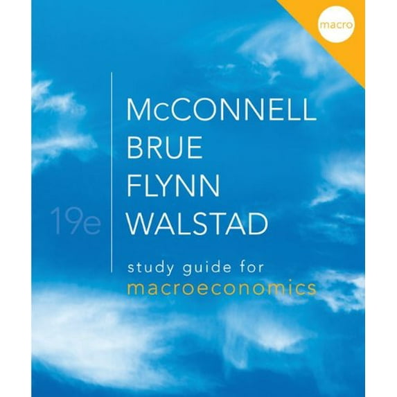 Pre-Owned Study Guide for Macroeconomics (Paperback) 0077337964