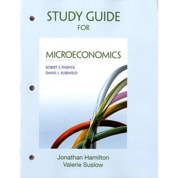 Pre-Owned Study Guide for Microeconomics (Paperback) 0132870495 9780132870498