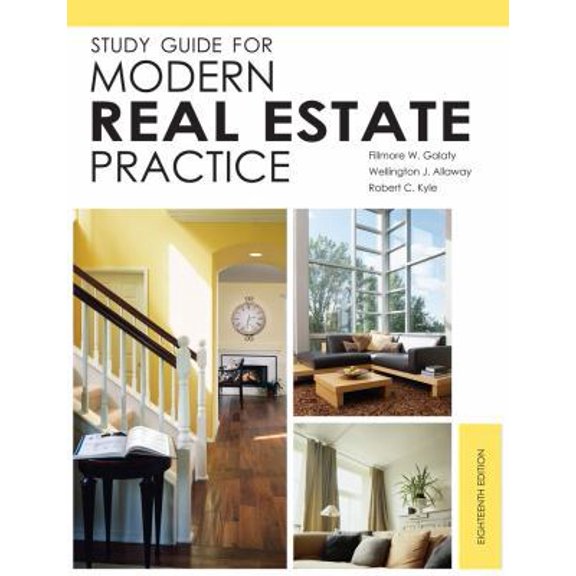 Pre-Owned Study Guide for Modern Real Estate Practice, 18th Edition (Paperback) 1427789452 9781427789457