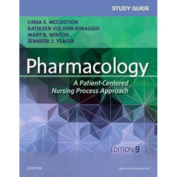 Pre-Owned Study Guide for Pharmacology: A Patient-Centered Nursing Process Approach (Paperback) 0323399088 9780323399081