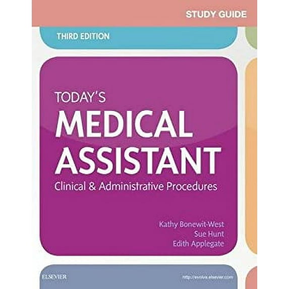 Pre-Owned Study Guide for Today's Medical Assistant: Clinical & Administrative Procedures (Paperback) 0323311288 9780323311281
