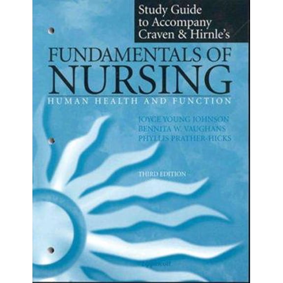 Pre-Owned Study Guide to Accompany Fundamentals of Nursing: Human Health and Function (Hardcover) 0781719119 9780781719117