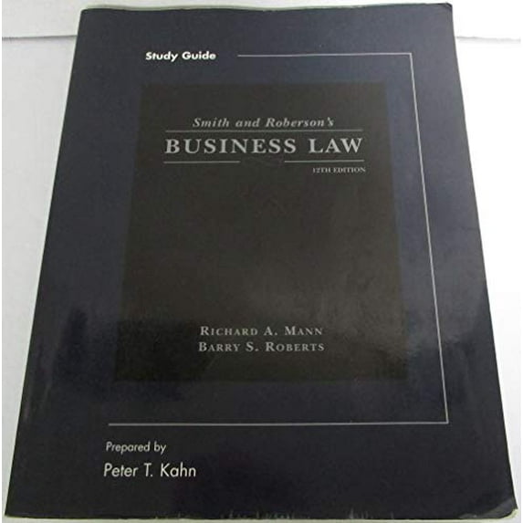 Pre-Owned Sg Smith &Robersons Bus Law Paperback