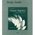 thumbnail image 1 of Pre-Owned Student Study Guide Update for Linear Algebra and Its Applications , Update [With CDROM] (Paperback) 0321280660 9780321280664, 1 of 1