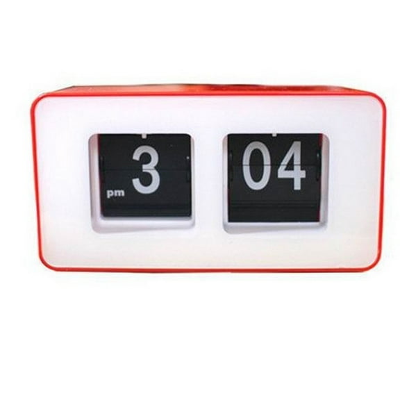Study Kitchen Office Clock Digital Auto Flip Desk Clock Classic Stylish Desktop Flip Page Alarm Clocks Household Bedroom