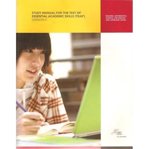 Pre-Owned Study Manual for the Test of Essential Academic Skills, Version 5: Reading, Mathematics, Science, English and Language Usage