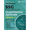 thumbnail image 1 of Study Notes for Quantitative Aptitude (Vol 1) - Topicwise Notes for CGL, CHSL, SSC MTS, CPO and Other SSC Exams with Sol, (Paperback), 1 of 1