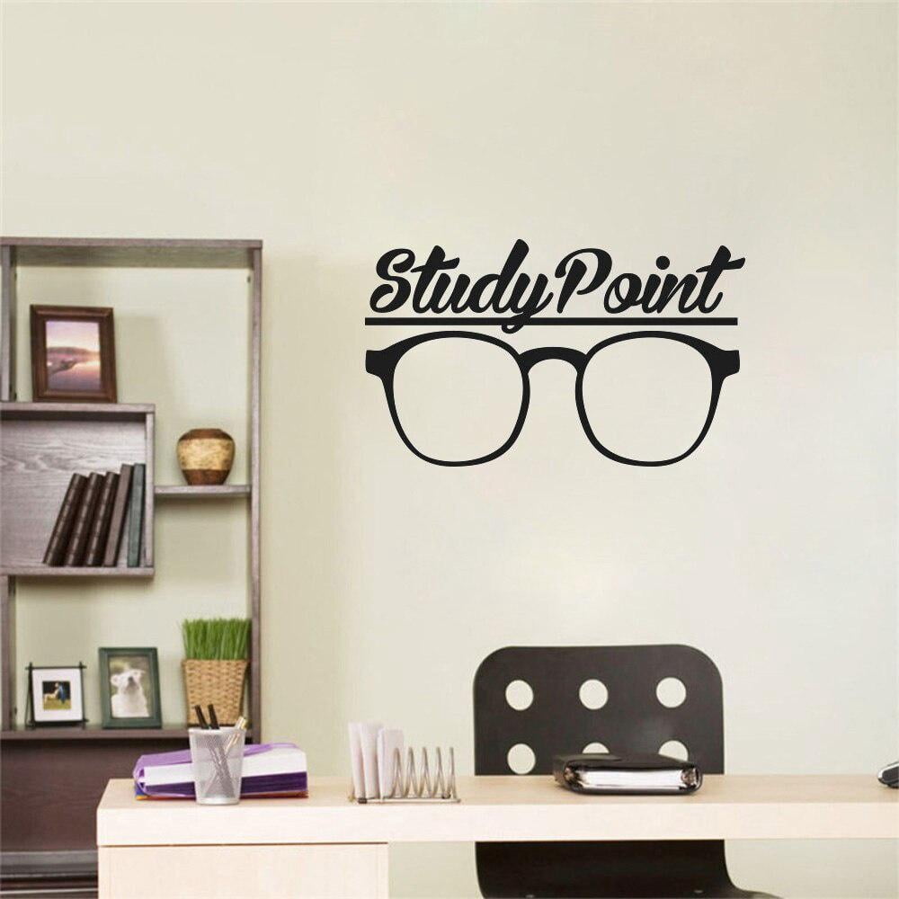 Study Corner Sticker Study Point Wall Sticker Motivational Classroom Poster Office Study ...