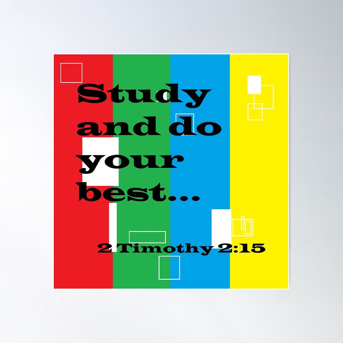 Study Poster Wall Art, Modern Wall Decor For Living Room Bedroom, 12x18 ...
