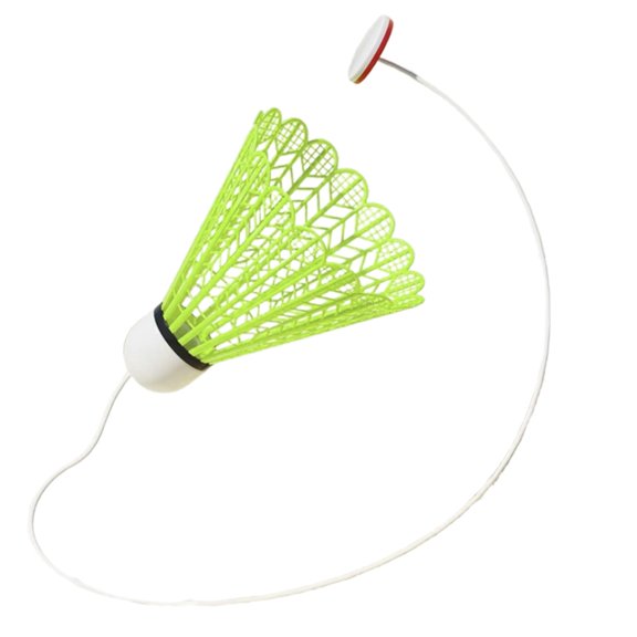 Study Rebounds Power Base Practicing Set for Badminton Learners Improve Skills Telescopic Elastic Badminton Trainer