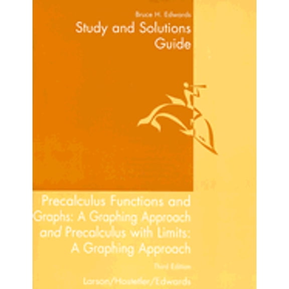 Pre-Owned Precalculus Functions and Graphs: A Graphing Approach / Precalculus with Limits, 3rd Edition - Study and Solutions Guide