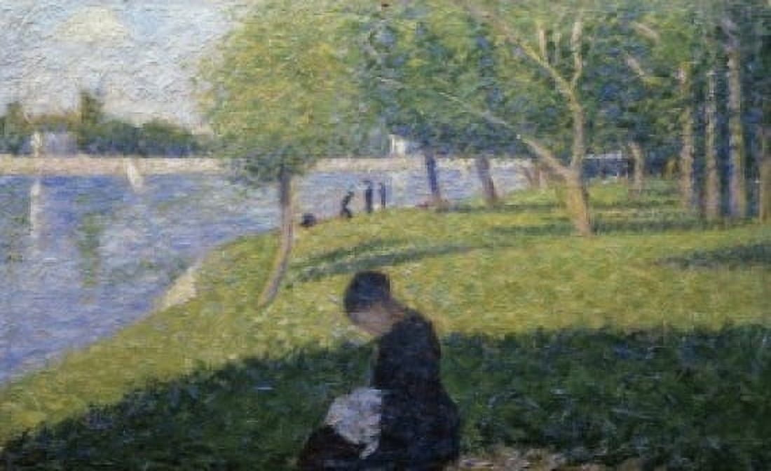 Study for A Sunday on La Grande Jatte (Un Dimanche a lIle de La Grande Jatte) 1886 Georges Pierre Seurat (1859-1891French) Musee dOrsay Paris Canvas Art - Georges Pierre Seurat (24 x 36)
