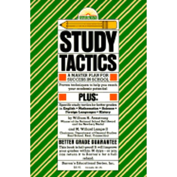 Pre-Owned Study Tactics (Paperback) 0812025903 9780812025903