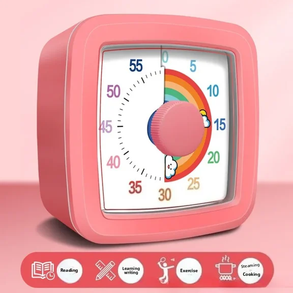 Study Timer Kids Timer for Studying Kitchen Accessories Clock Pomodoro Digital Children's Visual Time Child Countdown Tools Bar