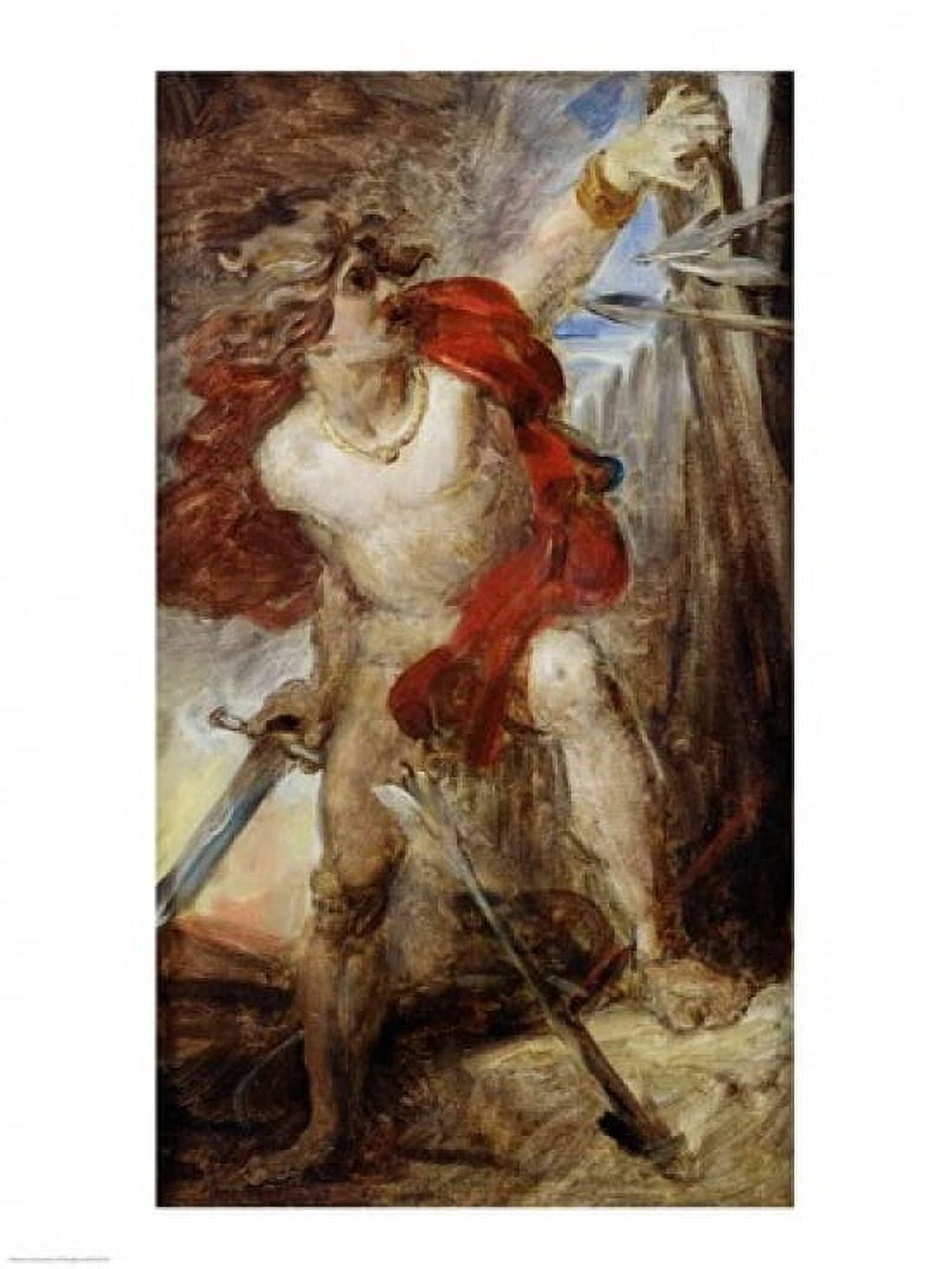 Study for Gaulish Courage Canvas Art - Francois Gerard (18 x 24)