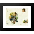thumbnail image 1 of Study for Girls playing with a Shuttlecock 20x24 Framed Art Print by Renoir, ..., 1 of 2