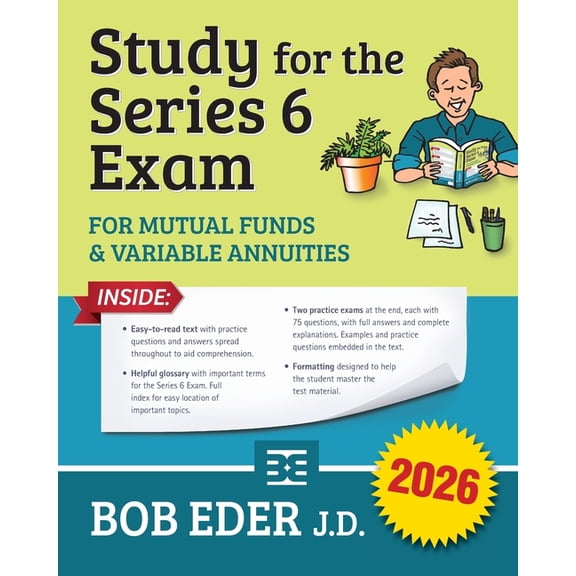 Study for the Series 6 Exam: Investment Companies and Variable Products, (Paperback)