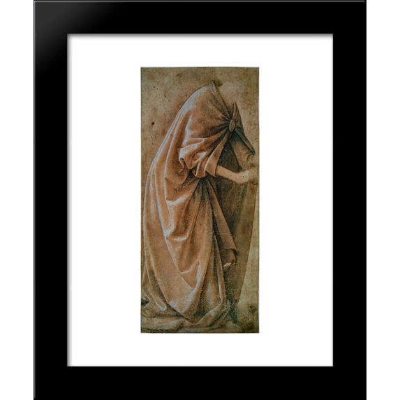 Study of Garments 20x24 Framed Art Print by Domenico Ghirlandaio