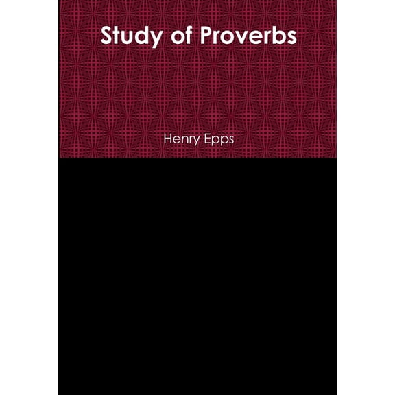 Study of Proverbs, (Paperback)