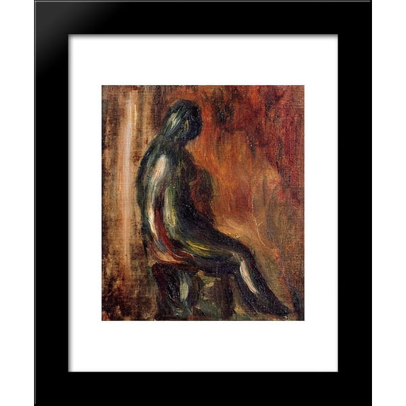 Study of a Statuette by Maillol 20x24 Framed Art Print by Renoir, Pierre Auguste