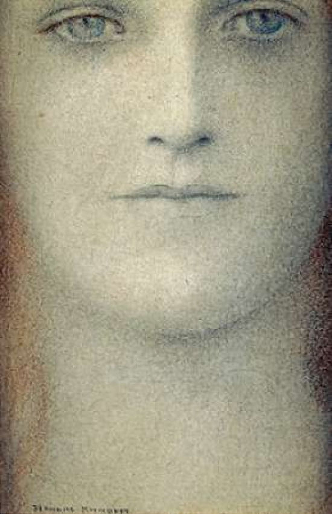 Study of a Woman Canvas Art - Fernand Khnopff (24 x 36)