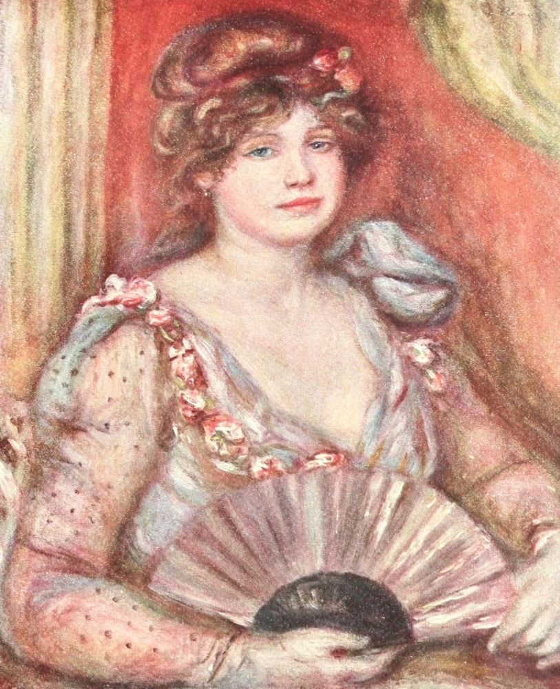 Study of a woman Canvas Art - Pierre-Auguste Renoir (18 x 24)