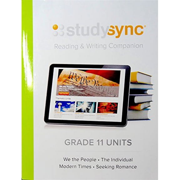 Pre-Owned StudySync GRADE 11 UNITS Reading & Writing Companion (Paperback) 1942764332 9781942764335