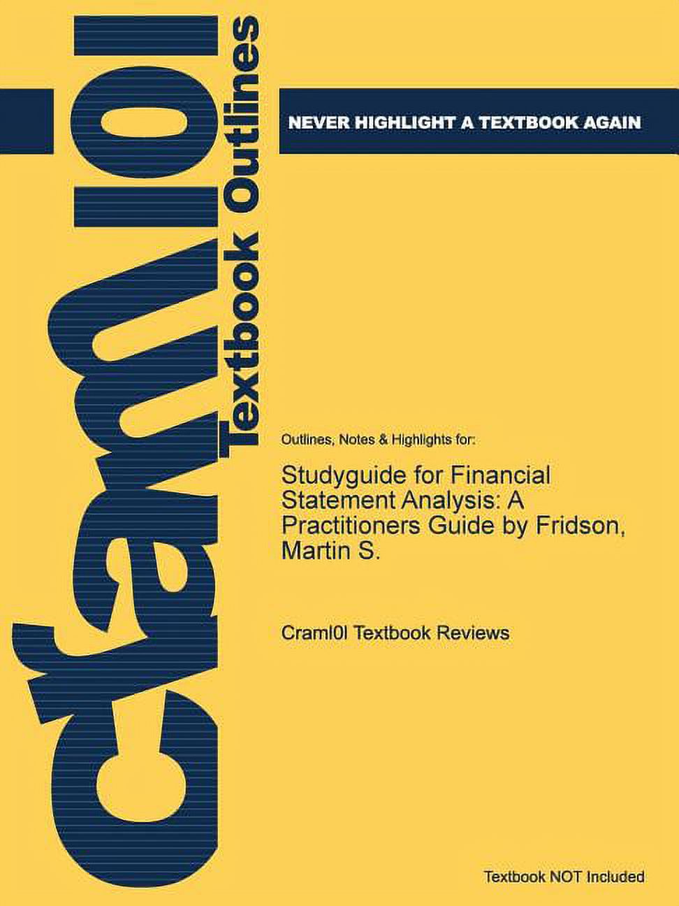 Studyguide for Financial Statement Analysis