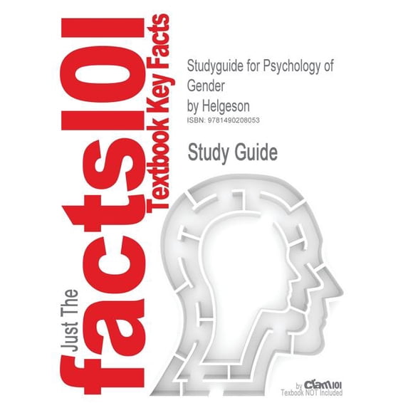 Studyguide for Psychology of Gender by Helgeson (Paperback)