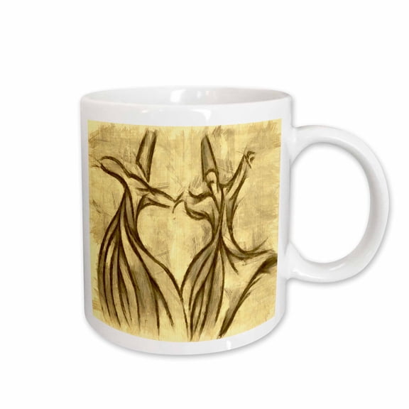 3drose, Studying the Sema Movement, 11oz Mug