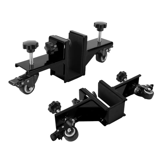 Studyset Door Installation Kit, 750 LB Capacity, Professional Heavy Duty Door Dolly, Fit 0 to 1-7/8 in Panels, Panel Carrier Mover with Lockable Wheels for Construction & Remodeling 2 Pack