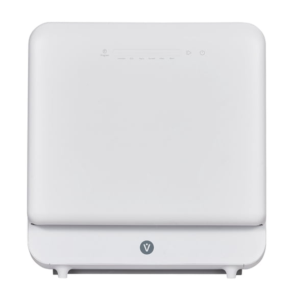 Studyset Portable Dishwasher Dishwasher Countertop with Faucet & Manual Water Tank(5 L) Modes Water Inlet, Compact with More Space Inside,6 Programs Ideal for RV & Apartments, No Hookup Needed