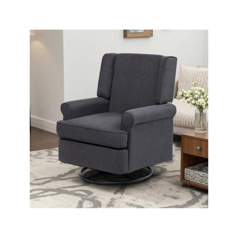 Studyset Swivel Rocker Recliner Chair,Nursery Glider Chair,Glider