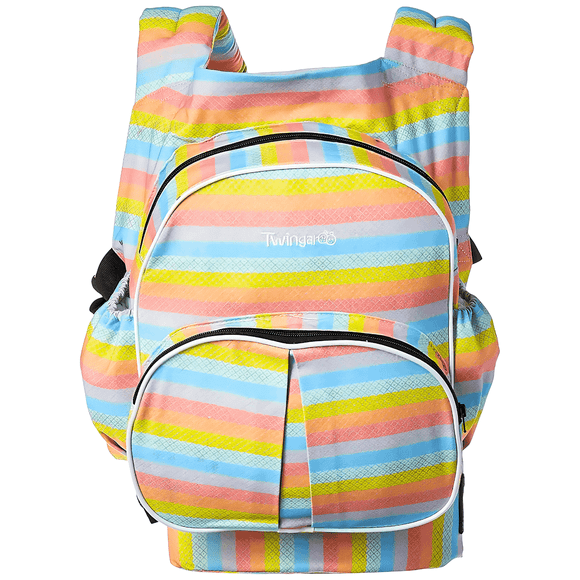 Stuff 4 Multiples Twingaroo Twin Baby Carrier- Rainbow
