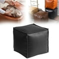 thumbnail image 1 of Stuffable Cushion Bag, 2025 New Unstuffed Pouf Ottomans, 2025 New Stuffable Cushion Bag, 16 inch Floor Footrest Storage Solution,Cube Decorative Footrest Storage (Black), 1 of 7