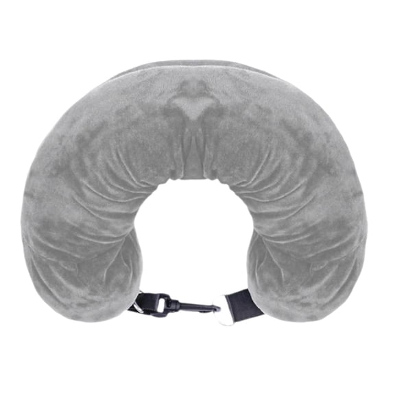 Stuffable Neck Pillow for Travel, Travel Pillow Stuffable with Clothes,Fillable Travel Pillow Storage Bag, Packable Clothing Travel Neck Pillowcase for Airplane, Pillow Cover with Storage