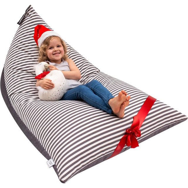 Stuffed Animal Bean Bag Storage Machine Washable Bean Bag Chair for