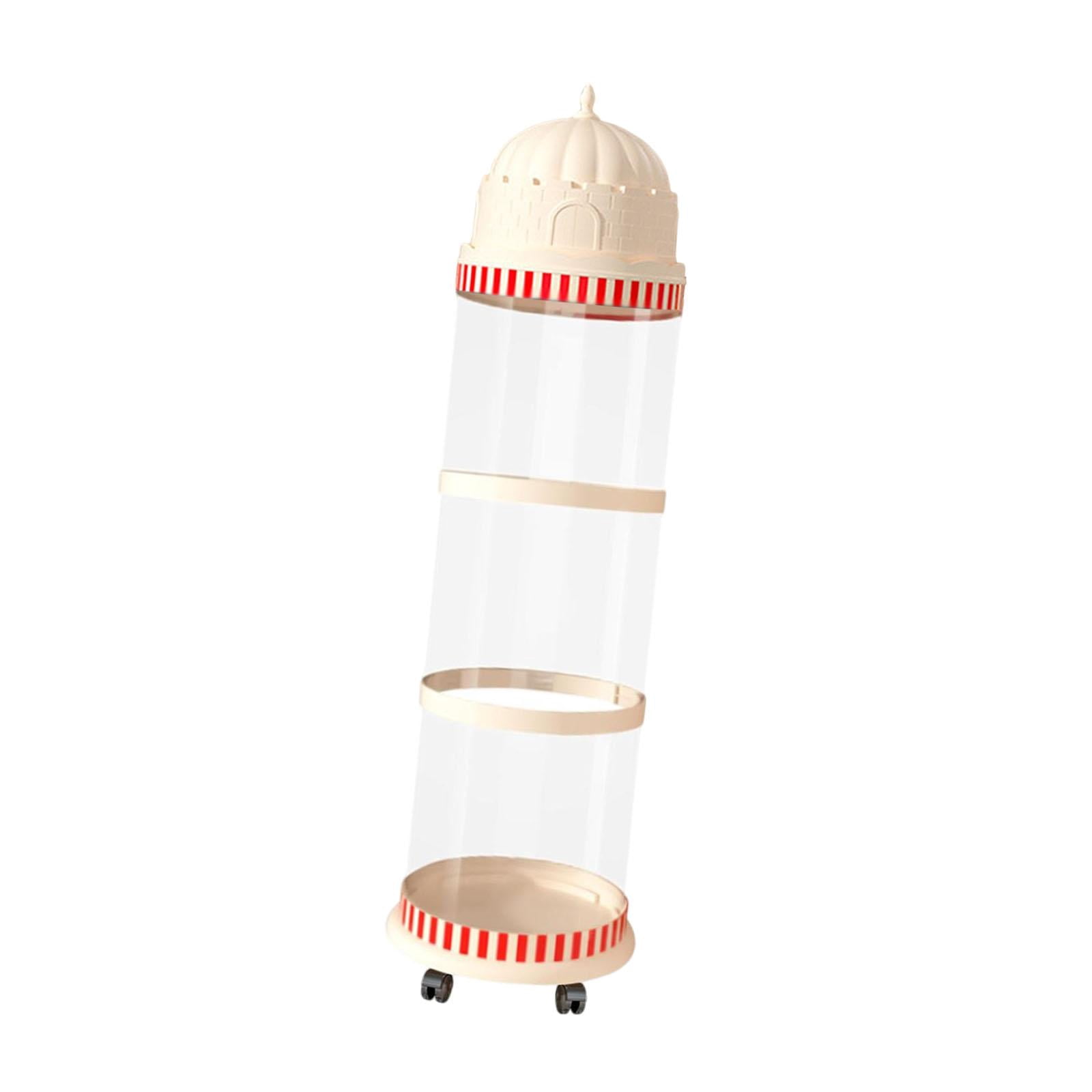 Stuffed Animal Cage Plush Toy Organizer Vertical Holder Space Saving PP Durable Material for Nursery Playroom Kids Room