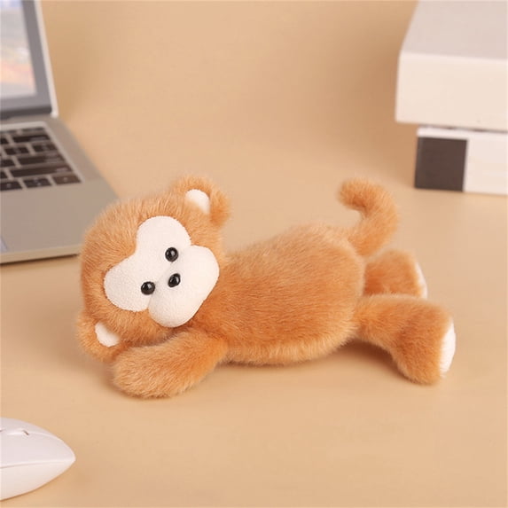 Stuffed Animal Doll, 7.5" Cute Small Plush Toy Fluffy Animals Plushies for Bed Sofa Tabletop Decor Party Favors Birthday Gift